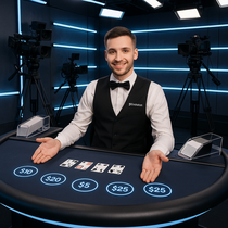 Prive Casino - Live Blackjack von Evolution Gaming - Echte Dealer
