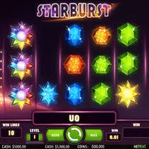 Prive Casino - Starburst Slot von NetEnt - Klassischer Online Slot